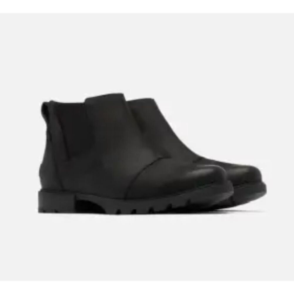 Sorel Emelie III Waterproof Chelsea Ankle Boot Sz Women's 11 in Black Outdoor
